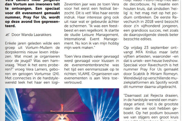 Ravechurch in dorpskerk