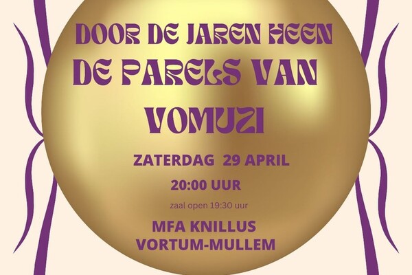 29 april Afscheids/Concert `DOOR DE JAREN HEEN`` 